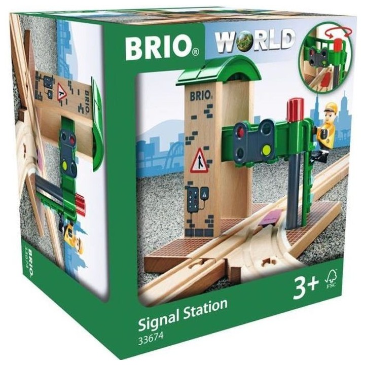 Brio World Station de Controle et d'Aiguillage - Accessoire pour circu