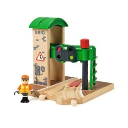 Brio World Station de Controle et d'Aiguillage - Accessoire pour circuit de train en bois - Ravensburger - Mixte des 3 ans - 336