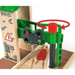 Brio World Station de Controle et d'Aiguillage - Accessoire pour circuit de train en bois - Ravensburger - Mixte des 3 ans - 336