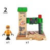 Brio World Station de Controle et d'Aiguillage - Accessoire pour circuit de train en bois - Ravensburger - Mixte des 3 ans - 336