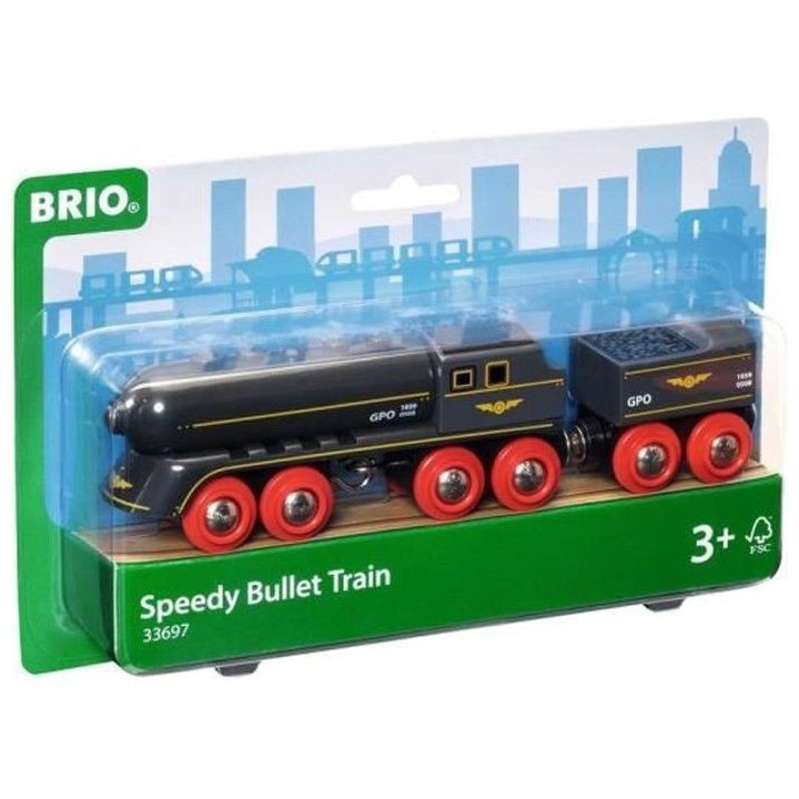 Brio World Train Grande Vitesse - Accessoire Circuit de train en bois