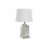 Lampe de bureau DKD Home Decor Mosaïque Porcelaine Doré Polyester Menthe 220 V 60 W (35 x 35 x 57 cm)