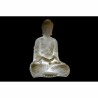 Lampe de bureau DKD Home Decor Fibre de Verre Buda Blanc (36 x 25 x 45 cm)