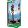 Brio World Feux Tricolores Lumineux - Accessoire pour circuit de train en bois et voiture - Ravensburger - Mixte des 3 ans - 337