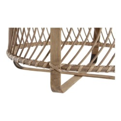 Suspension DKD Home Decor Noir Bambou 220 V 50 W (39 x 39 x 35 cm)