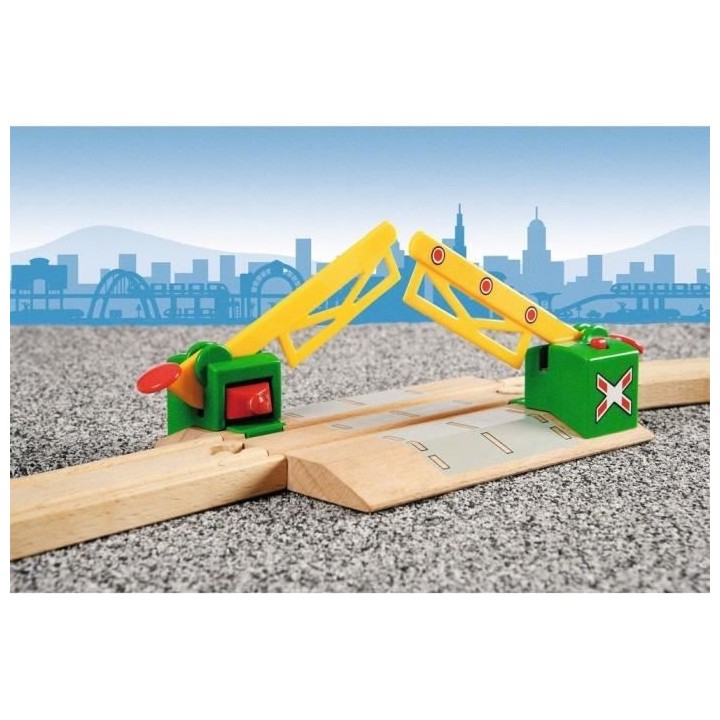 Brio World Passage a Niveau Magnétique - Accessoire pour circuit de t