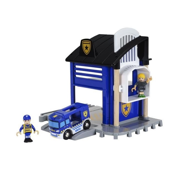 Brio World Commissariat de Police - Accessoire son et lumiere pour cir