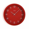 Horloge Murale Versa Rouge polypropylène (4,3 x 30 x 30 cm)