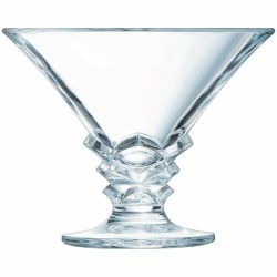 Coupe de glaces et de milkshakes Arcoroc Palmier Transparent verre 6 Unités (21 cl)