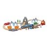 Brio World Circuit Voyageur Smart Tech Sound - Coffret 37 pieces - Circuit de train en bois - Ravensburger - Des 3 ans - 33972