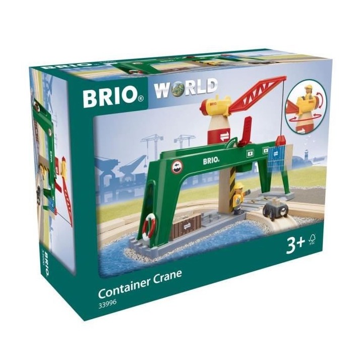 BRIO - Grue double voie de chargement