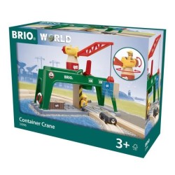 BRIO - Grue double voie de chargement