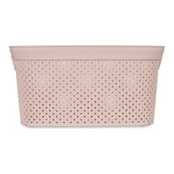 Panier 19,5 x 14 x 27,5 cm Rose Plastique 5 L