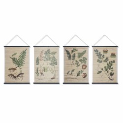 Toile DKD Home Decor Fleurs...