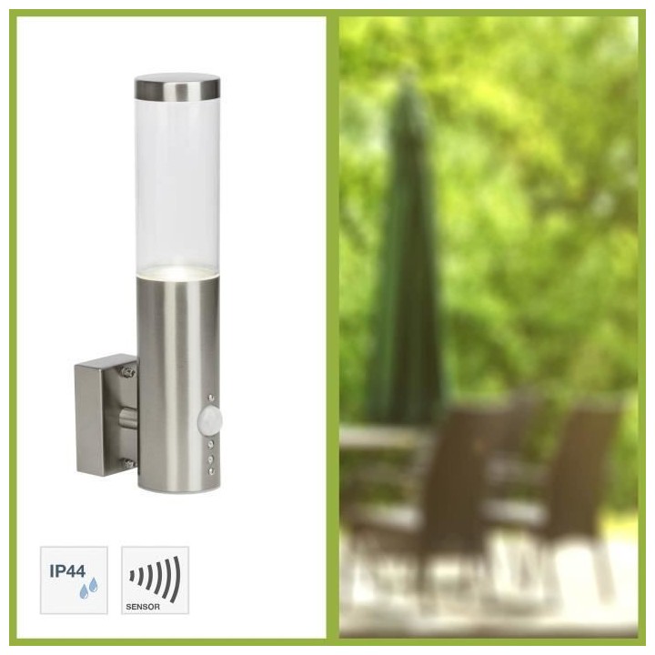 BRILLIANT - BERGEN Applique extérieure - detecteur inclus - coloris a