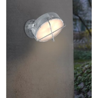 Applique exterieure NYX Béton gris Led intégrée 10 W - Brilliant