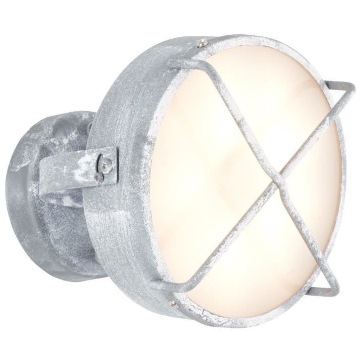 Applique exterieure NYX Béton gris Led intégrée 10 W - Brilliant