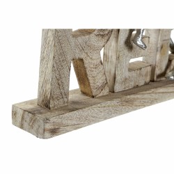 Figurine Décorative DKD Home Decor Relax Argenté Aluminium (58 x 7 x 22 cm)