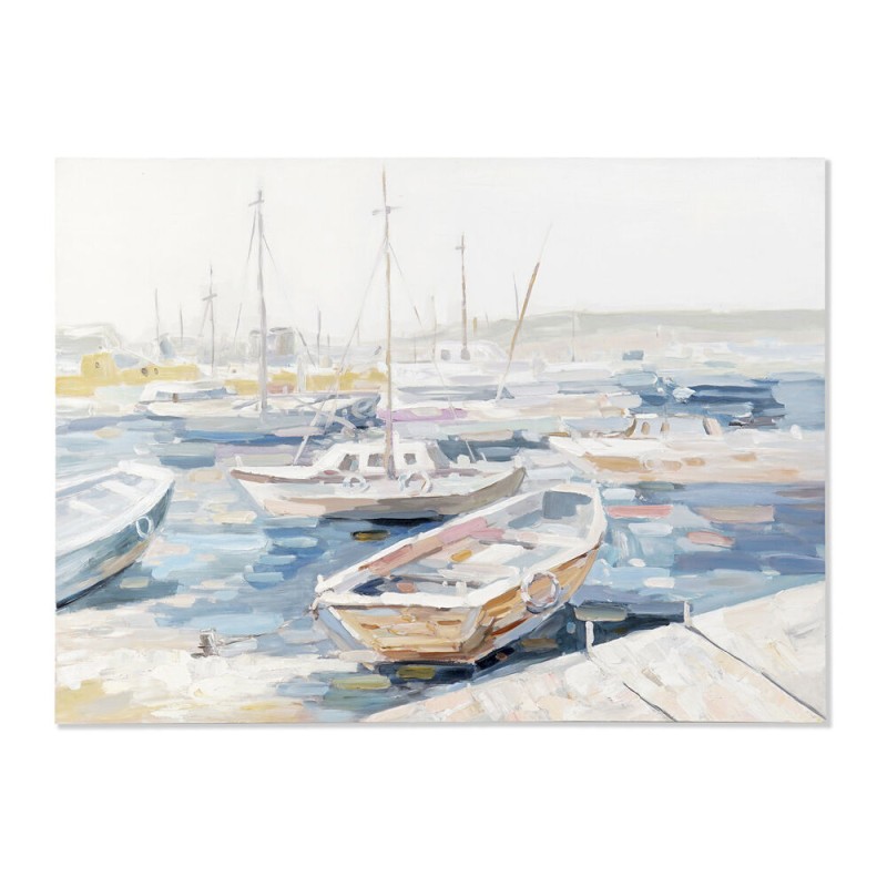 Cadre DKD Home Decor Barco méditerranéen (120 x 3,8 x 90 cm)