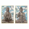 Cadre DKD Home Decor 51,5 x 3,5 x 71,5 cm Buda Oriental (2 Unités)