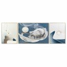 Jeu de 3 tableaux DKD Home Decor 240 x 3 x 80 cm 30 x 40 cm Moderne