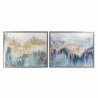 Cadre DKD Home Decor Abstrait 103,5 x 4 x 83,5 cm (2 Unités)