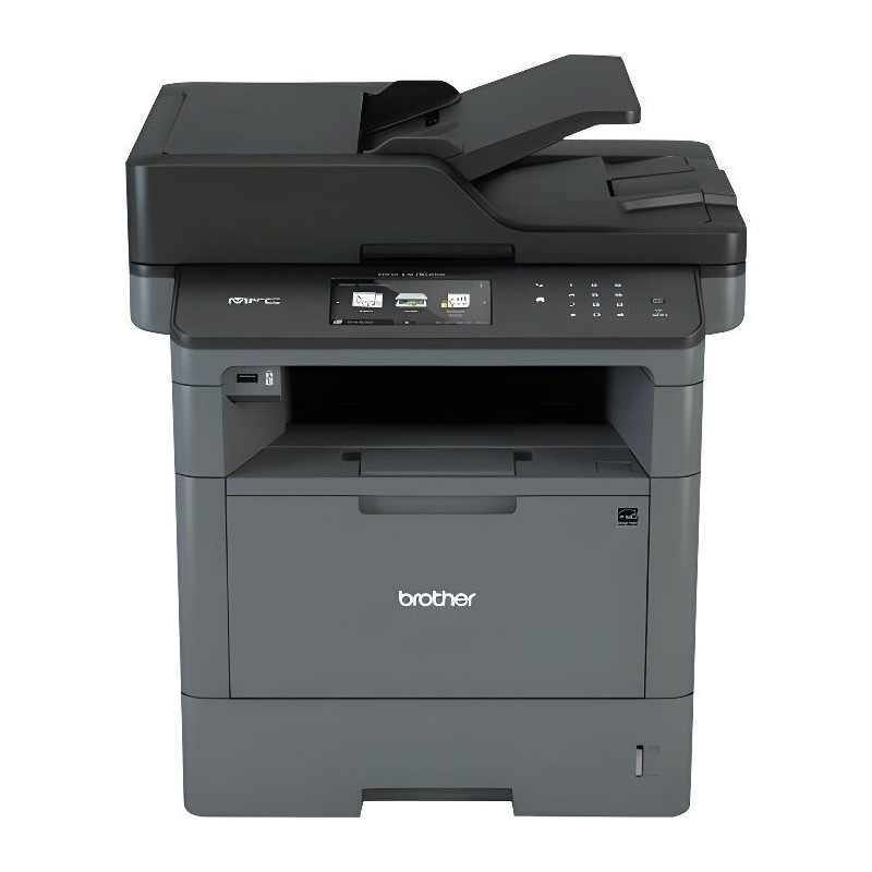 Imprimante multifonctions BROTHERMFC-L5700DN - 4 en 1 - Laser - Monochrome - USB 2.0, Wi-Fi, Ethernet - Recto-verso - A4