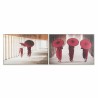 Cadre DKD Home Decor 123 x 4,5 x 83 cm Moine Oriental (2 Unités)