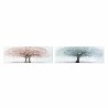 Cadre DKD Home Decor Arbre 120 x 3 x 40 cm Shabby Chic (2 Unités)