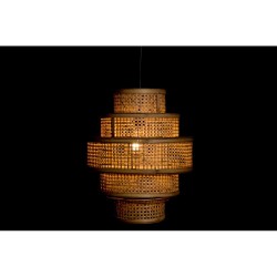 Suspension DKD Home Decor Marron Bambou 50 W 41 x 41 x 48 cm