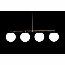 Suspension DKD Home Decor Doré Blanc 220 V (70 x 19 x 15 cm)