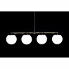 Suspension DKD Home Decor Doré Blanc (82 x 15 x 20 cm)