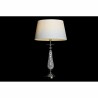 Lampe de bureau DKD Home Decor 38 x 38 x 67 cm Verre Beige Transparent Blanc 220 V 50 W (2 Unités)