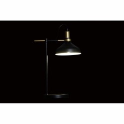 Lampe de bureau DKD Home Decor Noir Doré 220 V 50 W Moderne (39 x 20 x 55 cm)