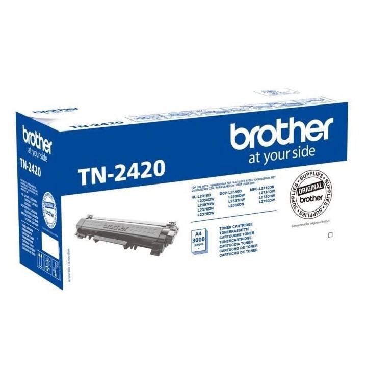 BROTHER Toner noir haute capacité TN2420 - 3 000 pages