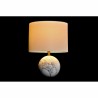 Lampe de bureau DKD Home Decor Doré Blanc 220 V 50 W Moderne (36 x 36 x 52 cm)