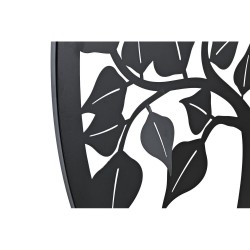 Décoration murale DKD Home Decor 98 x 1 x 98 cm 100 x 1 x 100 cm Noir Arbre Blanc Traditionnel (2 Unités)