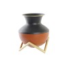 Vase DKD Home Decor Métal Multicouleur Moderne 18 x 18 x 21 cm