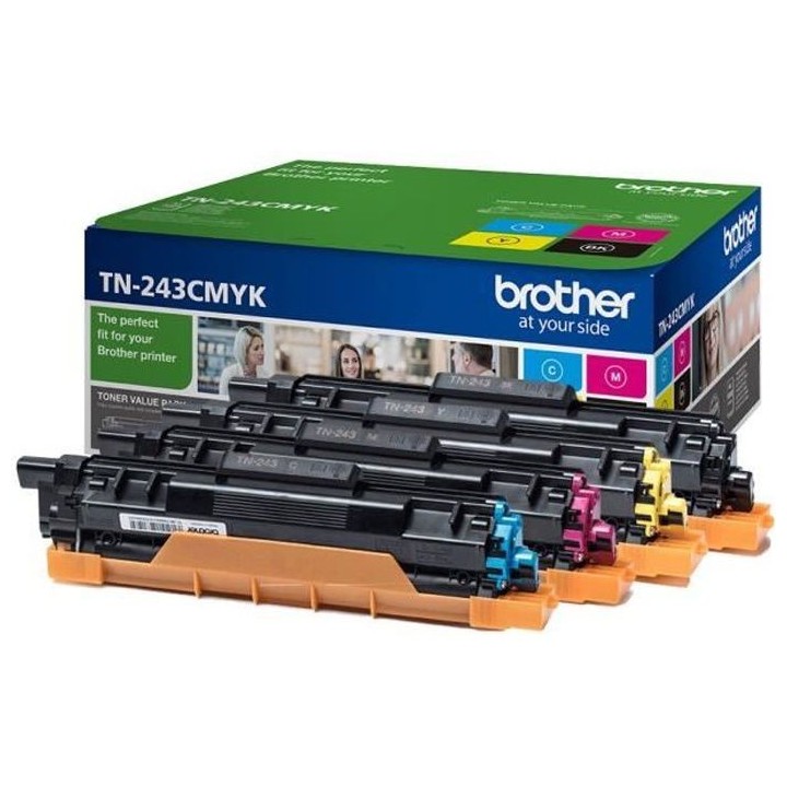 BROTHER Pack 4 toners - Consommables originaux (TN-243CMYK)