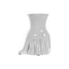 Vase DKD Home Decor Blanc Grès Moderne 17 x 12 x 21 cm