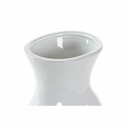 Vase DKD Home Decor Blanc Grès Moderne 17 x 12 x 21 cm