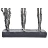 Figurine Décorative DKD Home Decor Argenté Noir Résine Moderne Famille (26 x 11,5 x 41,5 cm)