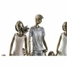 Figurine Décorative DKD Home Decor 20,5 x 7,5 x 24,5 cm Cuivre Famille (2 Unités)