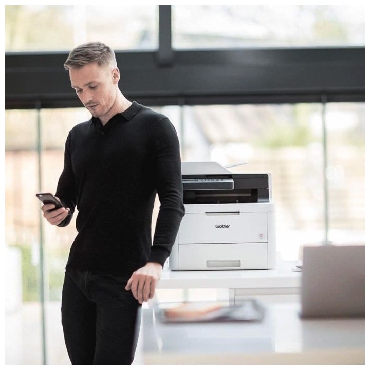 Imprimante multifonction Laser couleur - BROTHER - MFC-L3750CDW - Ecra