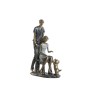 Figurine Décorative DKD Home Decor 17,5 x 7,5 x 24,5 cm Bleu Doré Couple