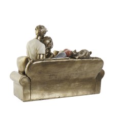 Figurine Décorative DKD Home Decor 22 x 11 x 16,5 cm Doré Couple