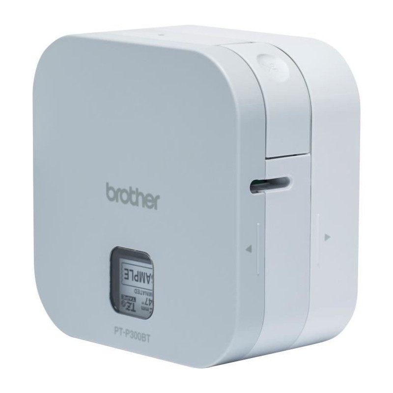 Cube Etiqueteuse Compacte - BROTHER PT-P300BT P-Touch se Connecte Facilement aux Smartphones et Tablettes jusqu'a 12 mm