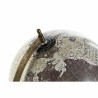 Globe terrestre DKD Home Decor Marron Bois de manguier (28 x 25 x 50 cm)