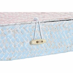 Set de basket DKD Home Decor Polyester Fibre Boho méditerranéen (30 x 30 x 12 cm)