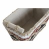 Set de basket DKD Home Decor Polyester Colonial Fibre (39 x 27 x 24 cm)